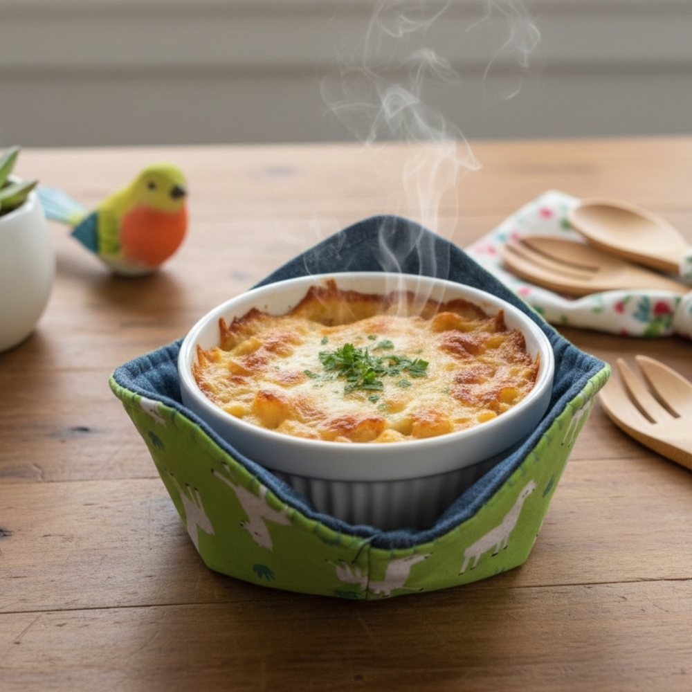 2 Cozies Upcycled Jeans Molly Made It Design Hand Crafted Wandering Llama